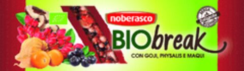 NOBERASCO BIOBREAK CON GOJI PHYSALIS E MAQUI Logo (EUIPO, 08.07.2016)