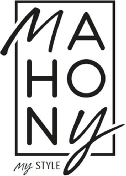 MAHONY My STYLE Logo (EUIPO, 12.12.2017)