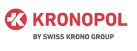 K KRONOPOL BY SWISS KRONO GROUP Logo (EUIPO, 04/19/2018)