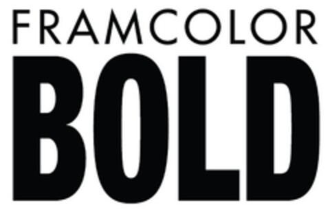 FRAMCOLOR BOLD Logo (EUIPO, 04.07.2018)