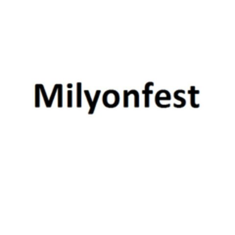 Milyonfest Logo (EUIPO, 26.07.2018)
