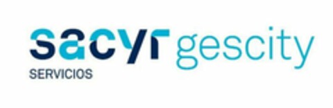 sacyr gescity SERVICIOS Logo (EUIPO, 21.11.2018)