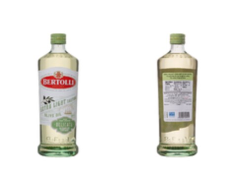 BERTOLLI  EXTRA LIGHT TASTING OLIVE OIL DELICATE Logo (EUIPO, 28.12.2018)