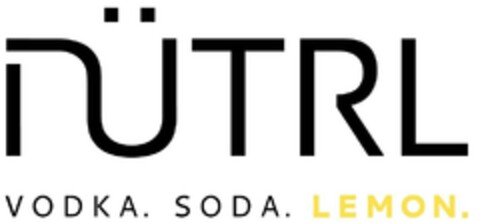 NÜTRL VODKA. SODA. LEMON. Logo (EUIPO, 18.11.2019)