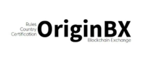 Rules Country Certification OriginBX Blockchain Exchange Logo (EUIPO, 23.10.2020)