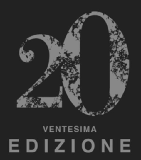 20 VENTESIMA EDIZIONE Logo (EUIPO, 09.08.2021)