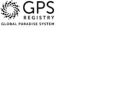 GPS REGISTRY GLOBAL PARADISE SYSTEM Logo (EUIPO, 24.08.2021)