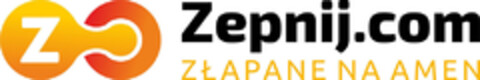 Z Zepnij.com ZŁAPANE NA AMEN Logo (EUIPO, 09/02/2021)