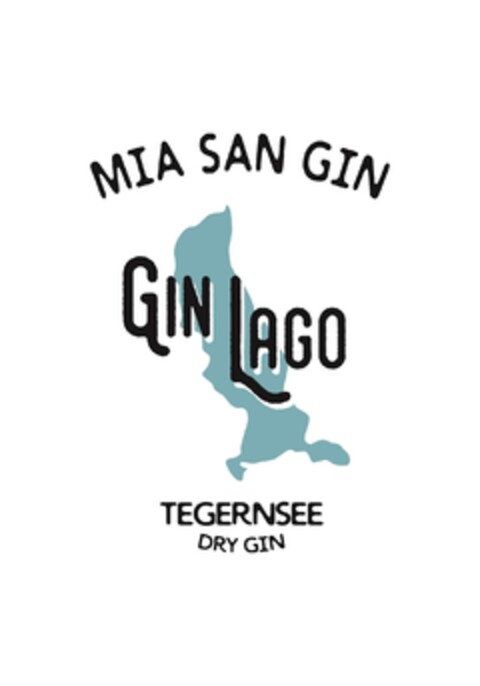 MIA SAN GIN GIN LAGO TEGERNSEE DRY GIN Logo (EUIPO, 01.02.2024)