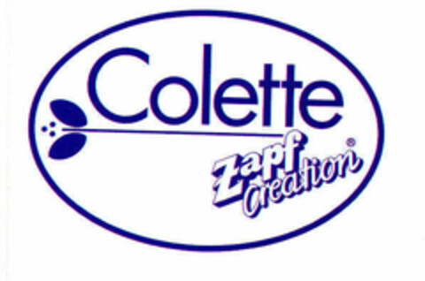 Colette Zapf creation Logo (EUIPO, 04/01/1996)