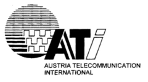 ATI AUSTRIA TELECOMMUNICATION INTERNATIONAL Logo (EUIPO, 18.04.1996)