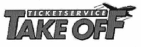 TAKE OFF TICKETSERVICE Logo (EUIPO, 23.07.2001)