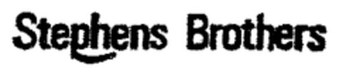 Stephens Brothers Logo (EUIPO, 10.07.2002)