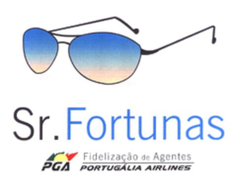 Sr. Fortunas PGA Fidelização de Agentes PORTUGÁLIA AIRLINES Logo (EUIPO, 13.08.2003)