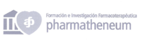 Formación e Investigación Farmacoterapéutica pharmatheneum Logo (EUIPO, 05/24/2006)