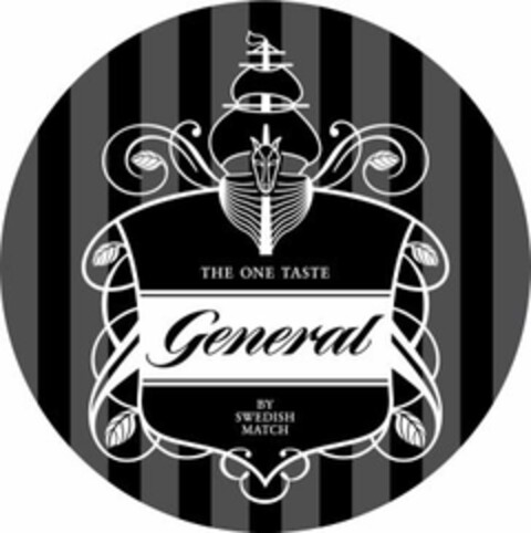 The one taste General by SWEDISH MATCH Logo (EUIPO, 21.02.2007)