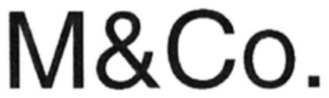 M&CO Logo (EUIPO, 25.05.2010)