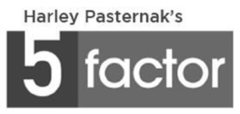 Harley Pasternak's 5 factor Logo (EUIPO, 18.08.2010)