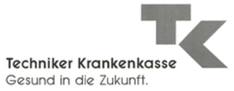 TK Techniker Krankenkasse Gesund in die Zukunft. Logo (EUIPO, 25.05.2011)