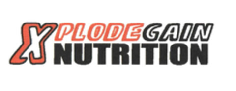 XPLODEGAIN NUTRITION Logo (EUIPO, 12/12/2011)