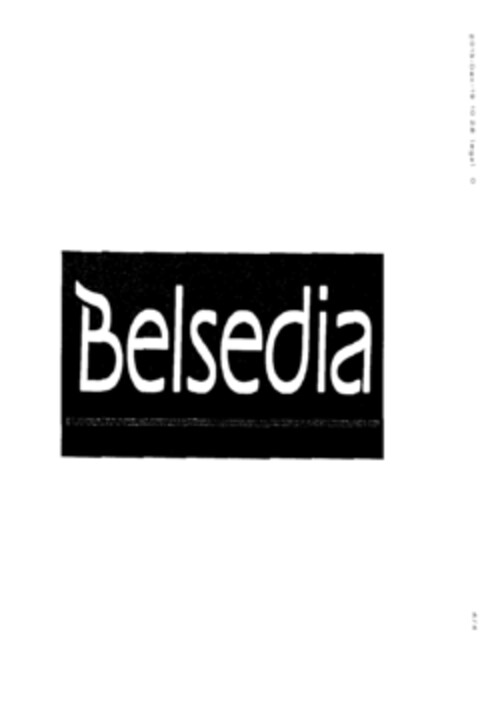 Belsedia Logo (EUIPO, 12/19/2013)