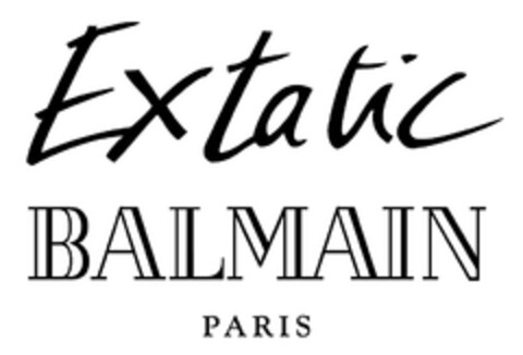 EXTATIC BALMAIN PARIS Logo (EUIPO, 04/11/2014)