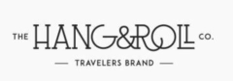 THE HANG&ROLL CO. TRAVELERS BRAND Logo (EUIPO, 07.02.2017)