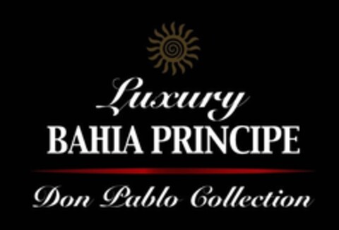LUXURY BAHIA PRINCIPE DON PABLO COLLECTION Logo (EUIPO, 15.06.2017)