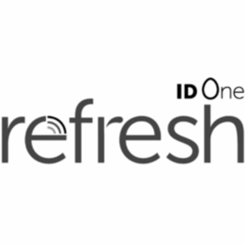 ID ONE REFRESH Logo (EUIPO, 02/16/2018)