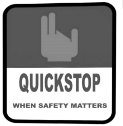 QUICKSTOP WHEN SAFETY MATTERS Logo (EUIPO, 12.07.2019)