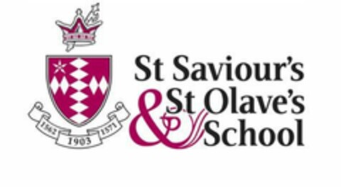 ST SAVIOUR'S & ST OLAVE'S SCHOOL 1562 1903 1571 Logo (EUIPO, 01/10/2020)