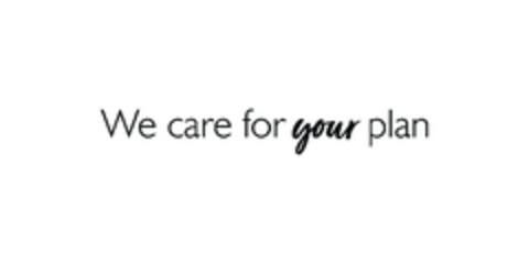 We care for your plan Logo (EUIPO, 11.02.2021)