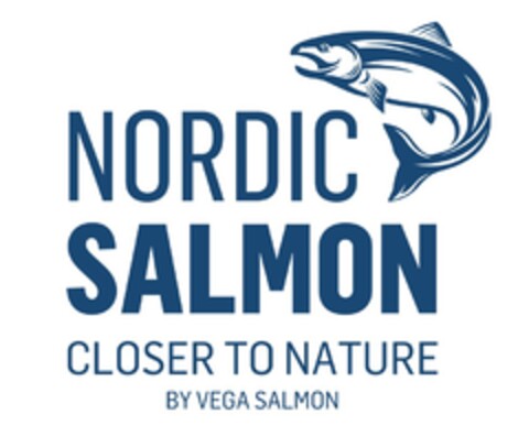 Nordic Salmon, Closer to Nature, By Vega Salmon Logo (EUIPO, 28.03.2022)