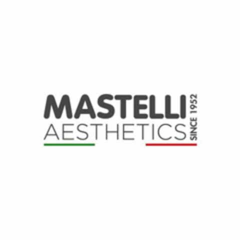 MASTELLI AESTHETICS SINCE 1952 Logo (EUIPO, 21.07.2022)