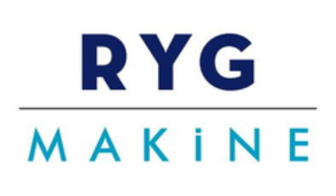 RYG MAKINE Logo (EUIPO, 07/27/2022)