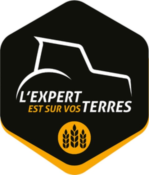 L'EXPERT EST SUR VOS TERRES Logo (EUIPO, 06/20/2023)