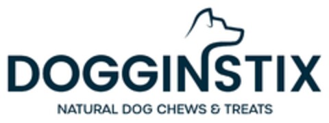 DOGGINSTIX NATURAL DOG CHEWS & TREATS Logo (EUIPO, 02.04.2024)