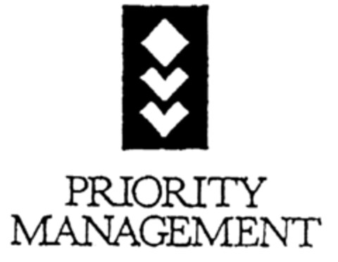 PRIORITY MANAGEMENT Logo (EUIPO, 04/01/1996)