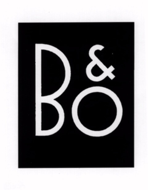 B & O Logo (EUIPO, 27.05.1996)