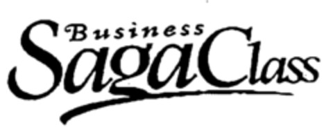 Saga Business Class Logo (EUIPO, 29.09.1998)