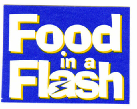 Food in a Flash Logo (EUIPO, 01.10.1998)