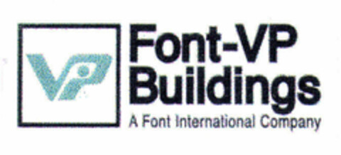 VP Font-VP Buildings A Font International Company Logo (EUIPO, 05.07.1999)