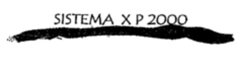 SYSTEMA XP 2000 Logo (EUIPO, 17.07.2000)