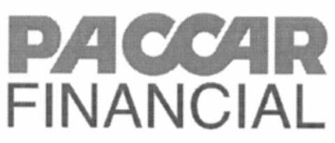 PACCAR FINANCIAL Logo (EUIPO, 02/05/2001)