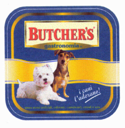 BUTCHER'S gastronomia i cani l'adorano! Logo (EUIPO, 28.01.2002)
