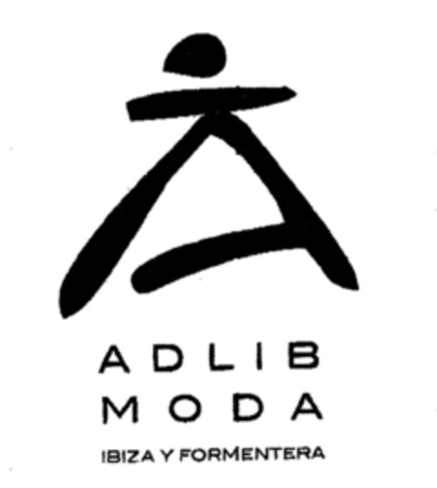 ADLIB MODA IBIZA Y FORMENTERA Logo (EUIPO, 03/31/2004)