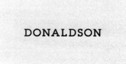 DONALDSON Logo (EUIPO, 04/08/2004)