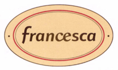 francesca Logo (EUIPO, 02/27/2007)