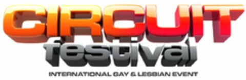 CIRCUIT festival INTERNATIONAL GAY & LESBIAN EVENT Logo (EUIPO, 04.03.2008)