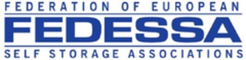 FEDESSA FEDERATION OF EUROPEAN SELF STORAGE ASSOCIATIONS Logo (EUIPO, 13.07.2010)